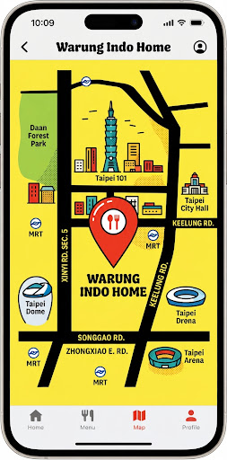 Location map of ROPANG 88 in Taipei